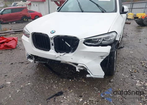 2022 BMW X3 Sdrive30I из США, поврежденный, VIN 5UX43DP00N9M09624